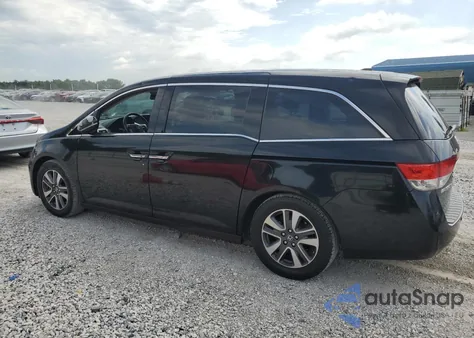 2015 Honda Odyssey Touring from USA, damaged, VIN 5FNRL5H92FB036779